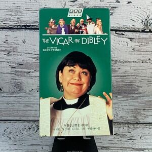 BBC The Vicar of‎ Dibley VHS Tape Starring Dawn French Volume One